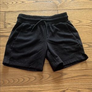 MTA Sport Black Casual Shorts with Adjustable Waist